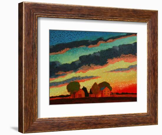 Pennsylvania Sunset-John Newcomb-Framed Giclee Print