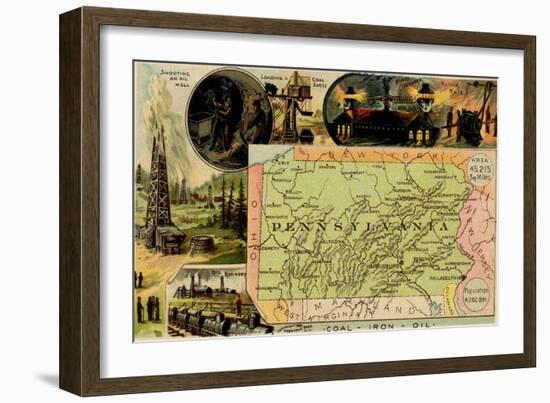 Pennsylvania-Arbuckle Brothers-Framed Premium Giclee Print