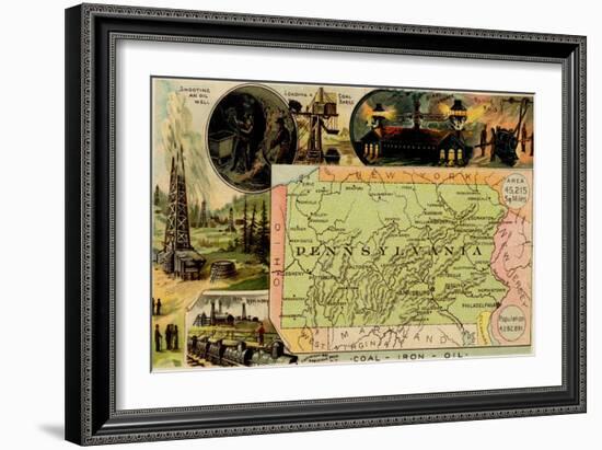 Pennsylvania-Arbuckle Brothers-Framed Premium Giclee Print