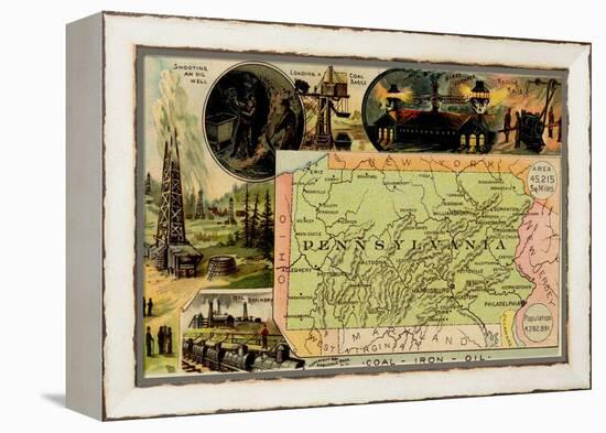 Pennsylvania-Arbuckle Brothers-Framed Stretched Canvas