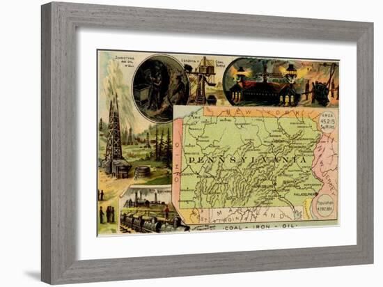 Pennsylvania-Arbuckle Brothers-Framed Art Print