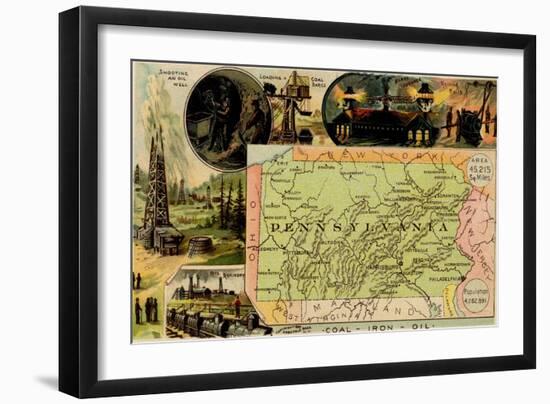 Pennsylvania-Arbuckle Brothers-Framed Art Print