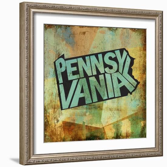 Pennsylvania-Art Licensing Studio-Framed Giclee Print