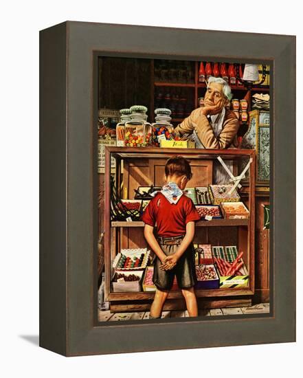 "Penny Candy," September 23, 1944-Stevan Dohanos-Framed Premier Image Canvas