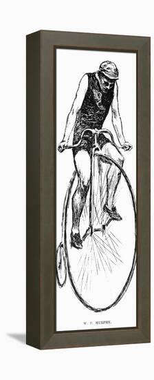 Penny Farthing Bicycle-null-Framed Premier Image Canvas