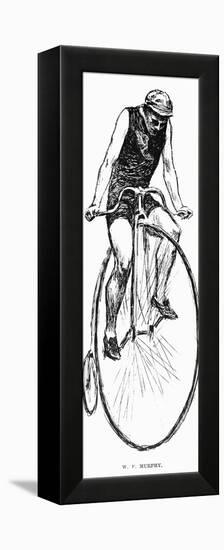 Penny Farthing Bicycle-null-Framed Premier Image Canvas