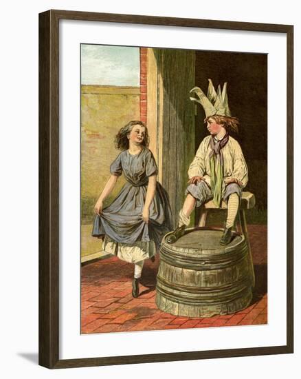 Penny Royal and Columbine, 1866-1895-null-Framed Giclee Print