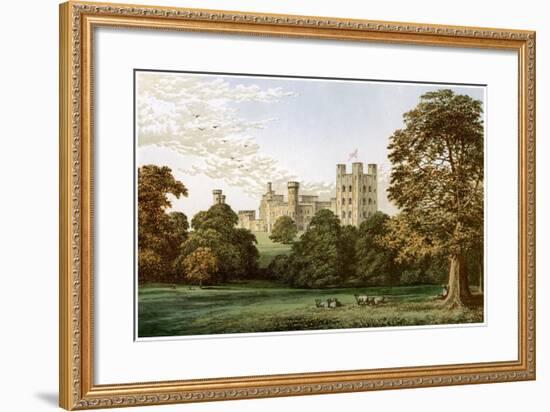 Penrhyn Castle, Caernarvonshire, Wales, Home of Lord Penrhyn, C1880-AF Lydon-Framed Giclee Print