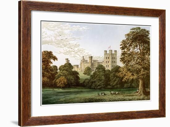 Penrhyn Castle, Caernarvonshire, Wales, Home of Lord Penrhyn, C1880-AF Lydon-Framed Giclee Print
