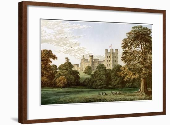 Penrhyn Castle, Caernarvonshire, Wales, Home of Lord Penrhyn, C1880-AF Lydon-Framed Giclee Print