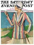 "Billboard Painters,"July 9, 1932-Penrhyn Stanlaws-Framed Giclee Print
