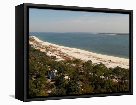 Pensacola Beach Aerial-KNERRD-Framed Premier Image Canvas