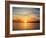 Pensacola Florida Red Sunset-Steven D Sepulveda-Framed Photographic Print