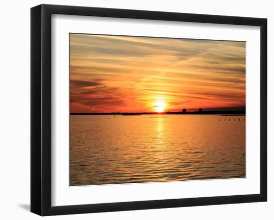 Pensacola Florida Sunset-Steven D Sepulveda-Framed Photographic Print