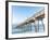 Pensacola Pier at Sunrise-the-brown-market-Framed Photographic Print