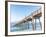 Pensacola Pier at Sunrise-the-brown-market-Framed Photographic Print