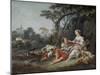 "Pense-t-il aux raisins?", 1747-Francois Boucher-Mounted Giclee Print