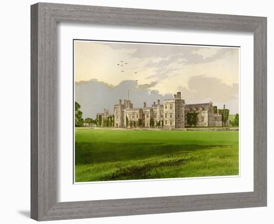 Penshurst Castle, Kent, Lord De L'Isle and Dudley, C1880-AF Lydon-Framed Giclee Print