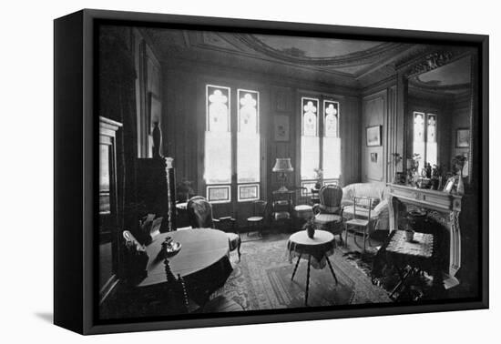 Pension for Injuries the Living Room-Brothers Seeberger-Framed Premier Image Canvas