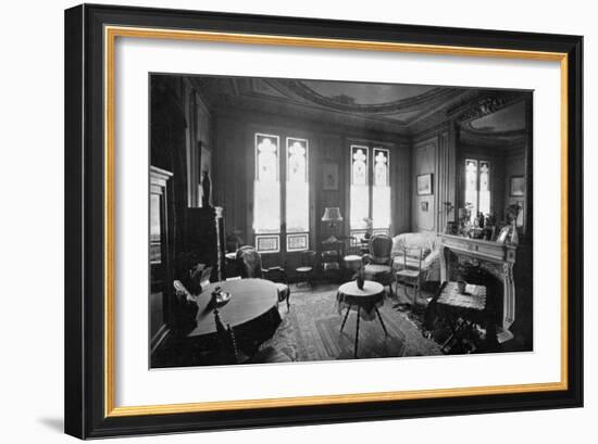 Pension for Injuries the Living Room-Brothers Seeberger-Framed Photographic Print