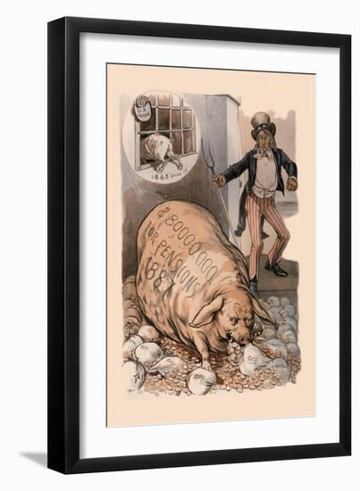 Pension Pig-J. Ottmann-Framed Art Print