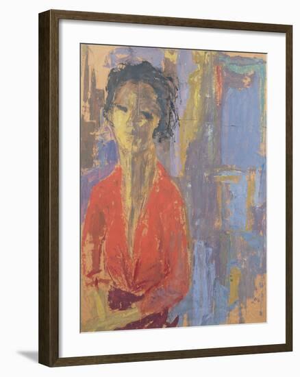 Pensive Calm-Kate Yates-Framed Giclee Print