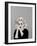 Pensive Marilyn with Pearls, 2017-Susan Adams-Framed Giclee Print