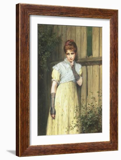 Pensive Mood-Charles Lidderdale-Framed Giclee Print