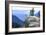 Pensive Mountain Goat, Glacier National Park, Montana-Jason Savage-Framed Giclee Print