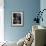 Pensive Portrait of Young African American Alone in His Room from Youth Essay-Gordon Parks-Framed Photographic Print displayed on a wall