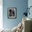 Pensive Portrait of Young African American Alone in His Room from Youth Essay-Gordon Parks-Framed Photographic Print displayed on a wall