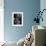 Pensive Portrait of Young African American Alone in His Room from Youth Essay-Gordon Parks-Framed Photographic Print displayed on a wall