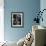 Pensive Portrait of Young African American Alone in His Room from Youth Essay-Gordon Parks-Framed Photographic Print displayed on a wall