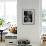 Pensive Portrait of Young African American Alone in His Room from Youth Essay-Gordon Parks-Framed Photographic Print displayed on a wall