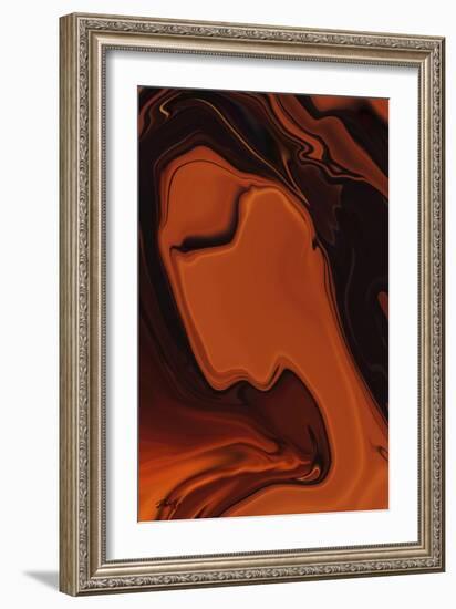 Pensive Thoughts-Rabi Khan-Framed Art Print