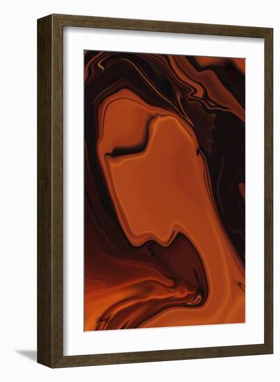 Pensive Thoughts-Rabi Khan-Framed Art Print