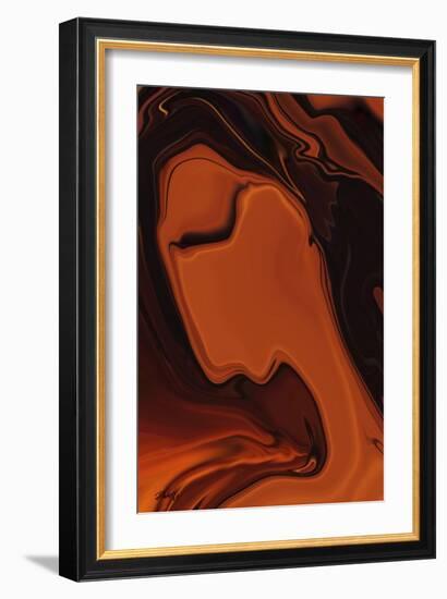 Pensive Thoughts-Rabi Khan-Framed Art Print