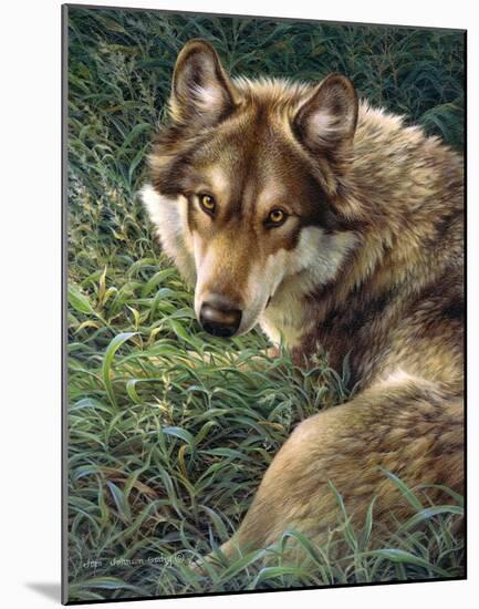 Pensive-Joni Johnson-Godsy-Mounted Giclee Print