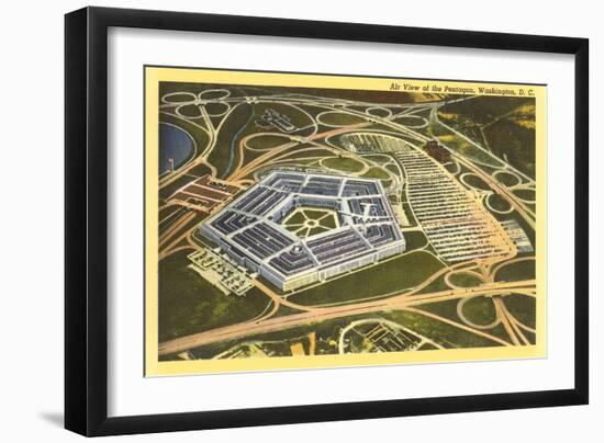 Pentagon, Washington D.C.-null-Framed Art Print