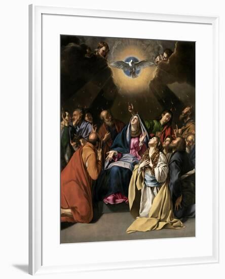 Pentecost, 1615-1620-Juan Bautista Mayno-Framed Giclee Print