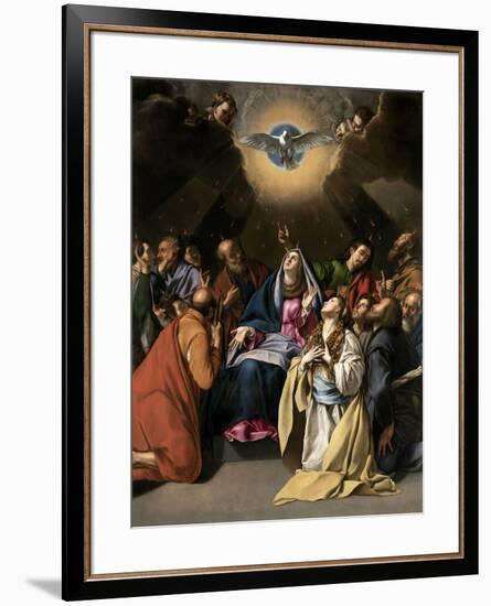 Pentecost, 1615-1620-Juan Bautista Mayno-Framed Giclee Print