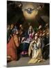 Pentecost, 1615-1620-Juan Bautista Mayno-Mounted Giclee Print