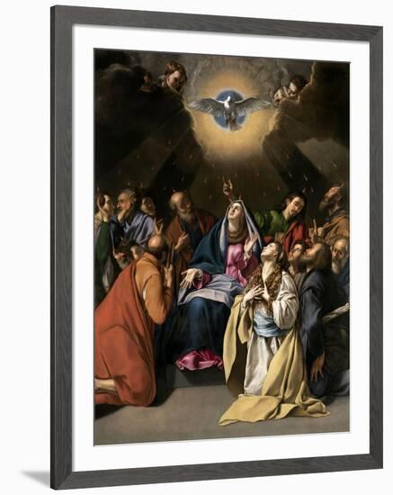 Pentecost, 1615-1620-Juan Bautista Mayno-Framed Giclee Print