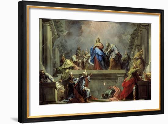 Pentecost-Jean Restout-Framed Giclee Print