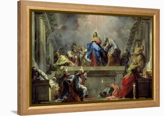 Pentecost-Jean Restout-Framed Premier Image Canvas