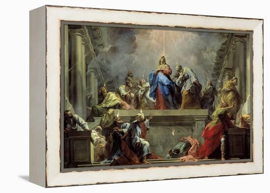 Pentecost-Jean Restout-Framed Premier Image Canvas