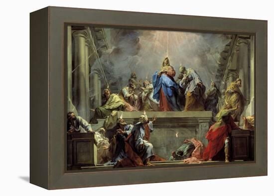 Pentecost-Jean Restout-Framed Premier Image Canvas