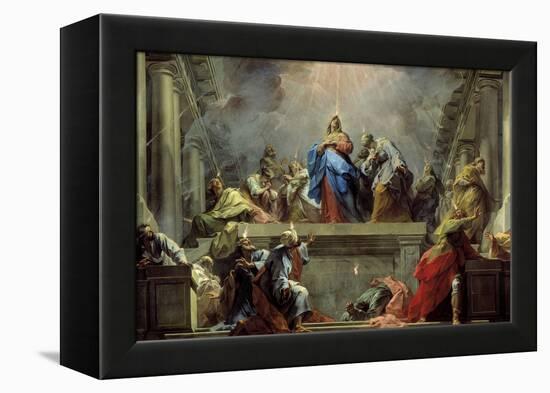 Pentecost-Jean Restout-Framed Premier Image Canvas