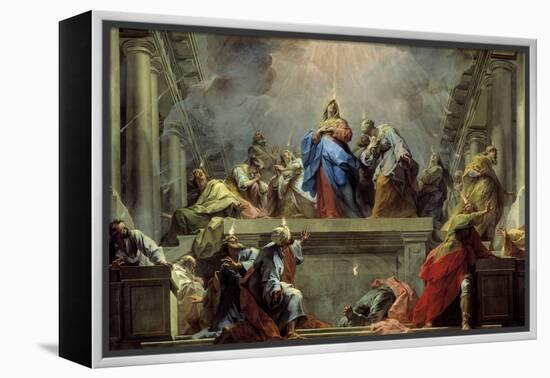 Pentecost-Jean Restout-Framed Premier Image Canvas