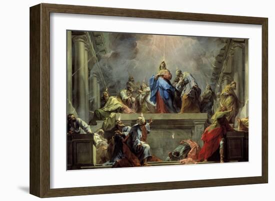 Pentecost-Jean Restout-Framed Giclee Print